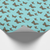 Ukrainisches Monarchschleifpapier Geschenkpapier (Ecke)