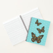 Ukrainisches MonarchspiralNotebook Notizblock (Innenseite)