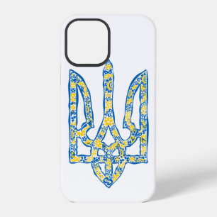 Ukrainisches nationales Emblem Dreizack Tryzub eth iPhone 12 Pro Hülle