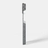 Ukrainisches Nationalsymbol tryzub aus Weizenohr iPhone Hülle (Linke Seite)