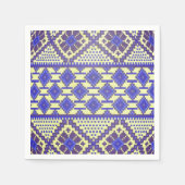 Ukrainisches Ostereier (Pysanka) Papier Napkins Serviette (Vorderseite)