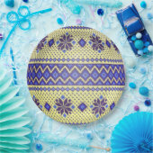 Ukrainisches Ostereier (Pysanka) Papiere Teller (Party)