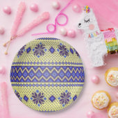 Ukrainisches Ostereier (Pysanka) Papiere Teller (Party)