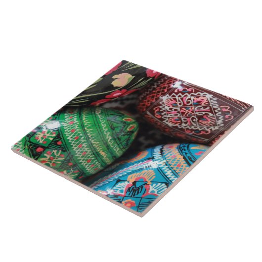 Ukrainisches pysanky - Ostereier Fliese (Seite)