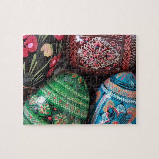 Ukrainisches pysanky - Ostereier Puzzle (Horizontal)