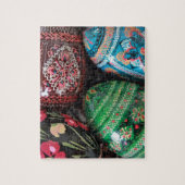 Ukrainisches pysanky - Ostereier Puzzle (Vertikal)