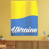 ukrainisches Reiseplakat Leinwanddruck (Insitu (Wohnzimmer))