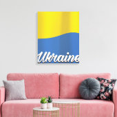 ukrainisches Reiseplakat Leinwanddruck (Insitu (Wohnzimmer))