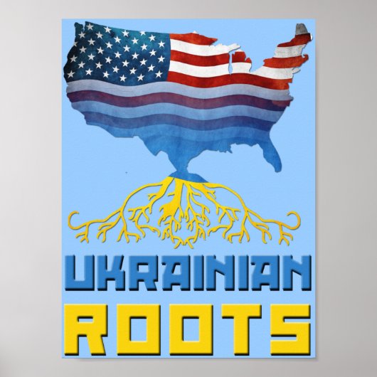 Ukrainisches Roots Poster (Vorne)