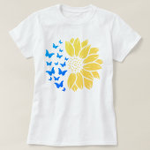 Ukrainisches Sonnenblumen T-Shirt