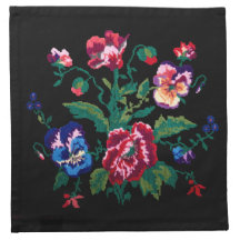 Ukrainisches traditionelles Vushuvanka-Volkskunstm