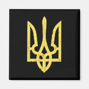 Ukrainisches Trident-Symbol - Ukraine Unterstützun Magnet