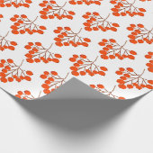 Ukrainisches Volksblumenmuster. Ukraine Geschenkpapier (Ecke)