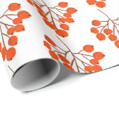 Ukrainisches Volksblumenmuster. Ukraine Geschenkpapier (Rolleneckpunkt)