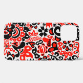 Ukrainisches Volkskunst-Blumenmuster Case-Mate iPhone Hülle (Rückseite (Horizontal))