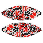 Ukrainisches Volkskunst-Blumenmuster Football (Paneele)