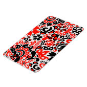 Ukrainisches Volkskunst-Blumenmuster Magnet (Linke Seite)