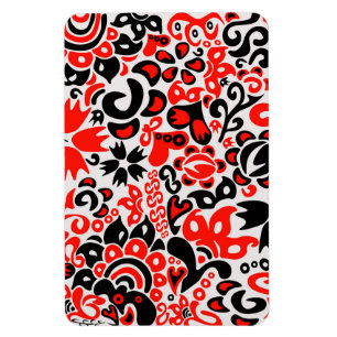 Ukrainisches Volkskunst-Blumenmuster Magnet