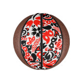Ukrainisches Volkskunst-Blumenmuster Mini Basketball (Vertikal)