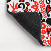 Ukrainisches Volkskunst-Blumenmuster Mousepad (Ecke)