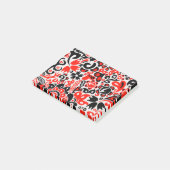 Ukrainisches Volkskunst-Blumenmuster Post-it Klebezettel (angewinkelt)