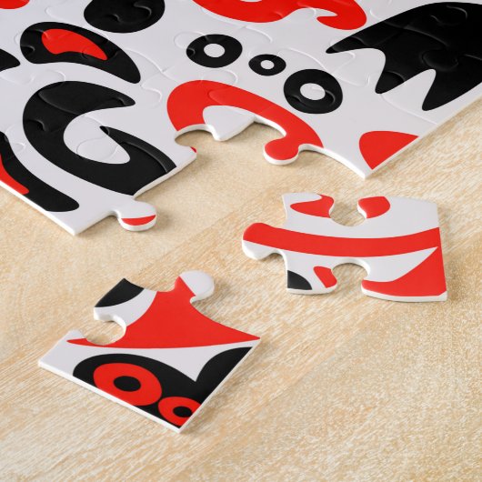 Ukrainisches Volkskunst-Blumenmuster Puzzle (Seite)