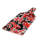 Ukrainisches Volkskunst-Blumenmuster Schneidebrett (Ecke)