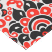 Ukrainisches Volkskunst-Blumenmuster Tischdecke (Schrägansicht)