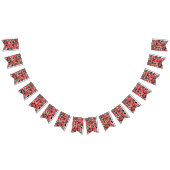 Ukrainisches Volkskunst-Blumenmuster Wimpelkette (Alle)