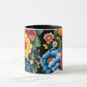 Ukrainisches Volkskunstmuster Tasse (Zentrum)