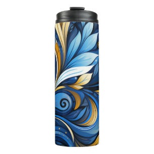 Ukrainisches Volkskunstmuster Thermosbecher
