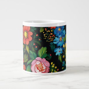 Ukrainisches Volkskunstmuster X-Large Tasse