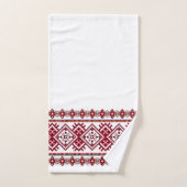 Ukrainisches Vyshyvanka Design Badetuch Set (Handtuch)