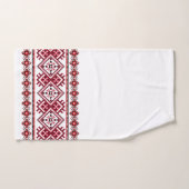 Ukrainisches Vyshyvanka Design Badetuch Set (Handtuch)