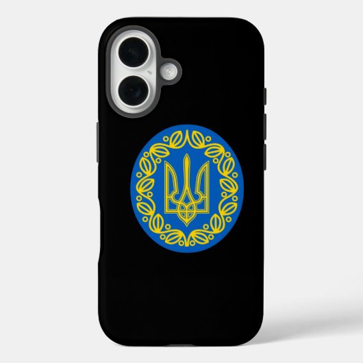Ukrainisches Wappen Case-Mate iPhone Hülle (Rückseite)