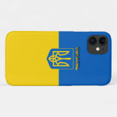 ukrainisches Wappen Case-Mate iPhone Hülle (Rückseite (Horizontal))