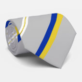 ukrainisches Wappen Krawatte (Gerollt)