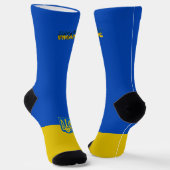 ukrainisches Wappen Socken (Gewinkelt)