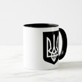 Ukrainisches Wappen Tasse (VorderseiteRechts)