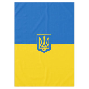 ukrainisches Wappen Tischdecke