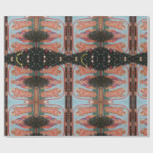 Ukrainisches Weihnachtspapier Geschenkpapier (Flach)