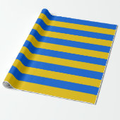 Ukrainisches Wrapping Paper | Ukraine Flag Gift Wr Geschenkpapier (Ungerollt)