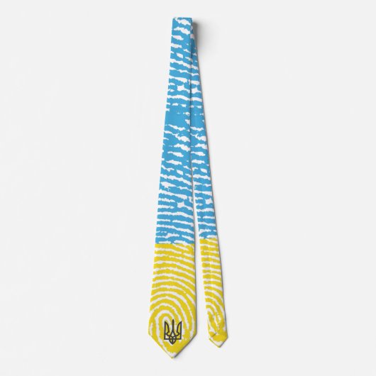Ukrainisches Wurfpilz Krawatte (Vorderseite)