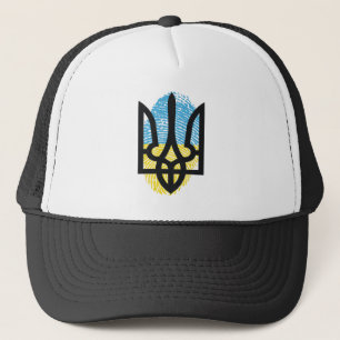 Ukrainisches Wurfpilz Truckerkappe