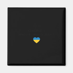 Ukrainisches Zitat Paljanyzja Ukraine Shirt Ukrain Magnet