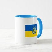 Ukrane Flag-Tasse Tasse (VorderseiteRechts)