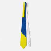 Ukranische Flagge Neck Tie Krawatte (Vorderseite)