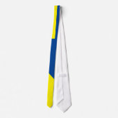 Ukranische Flagge Neck Tie Krawatte (Rückseite)