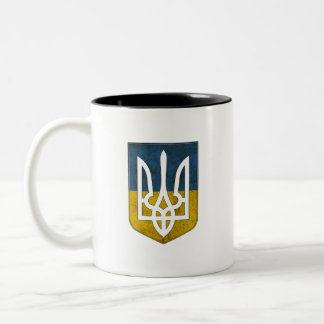 Ukrianian Trident Tryzub Tasse