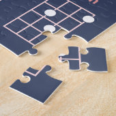 Ukulele Akkord Familien Navy & Blush Reference Har Puzzle (Seite)